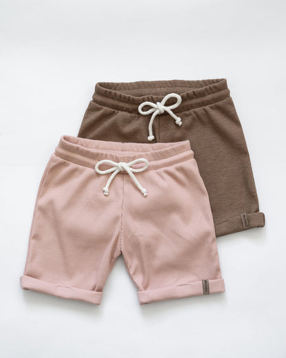 Shorts・choco・pink