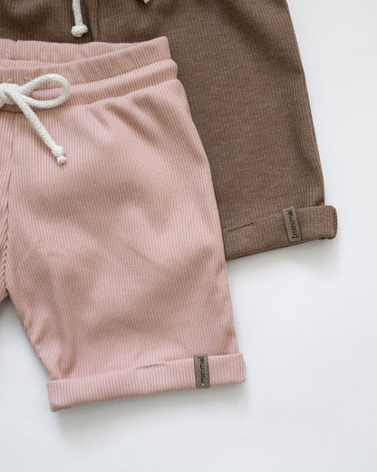 Shorts・choco・pink